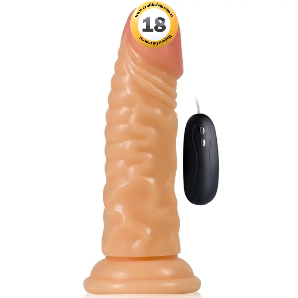 Shequ Devin 20 Modlu Titreşimli 15 Cm Realistik Penis