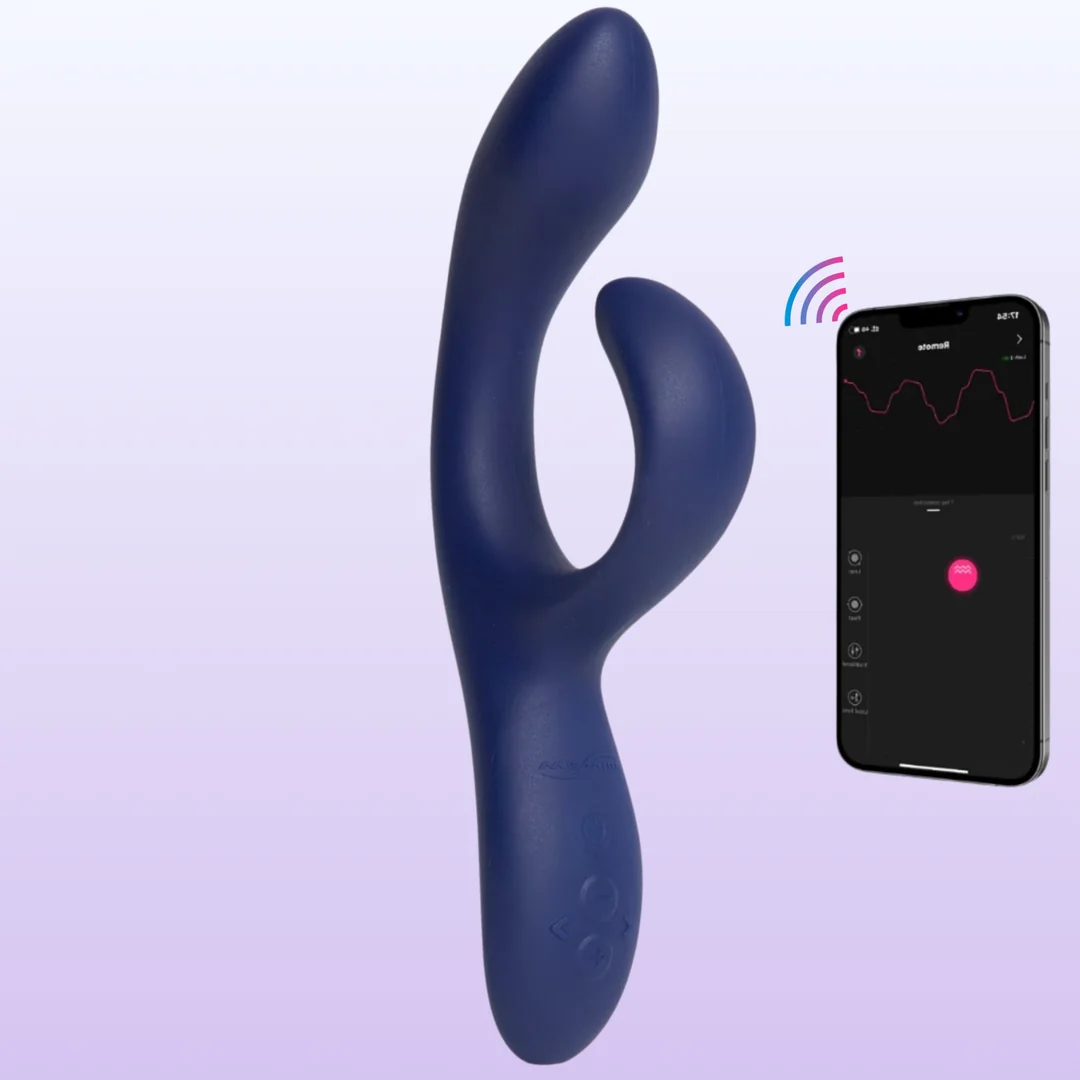 We-Vibe Nova 2 Uygulama Kontrollü Şarj Edilebilir Tavşan Vibratör