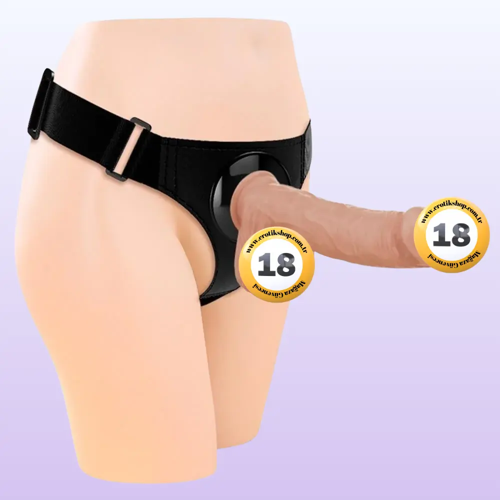 Pretty Love Harnerss Briefs Strapon Belden Bağlamalı Kemerli Penis