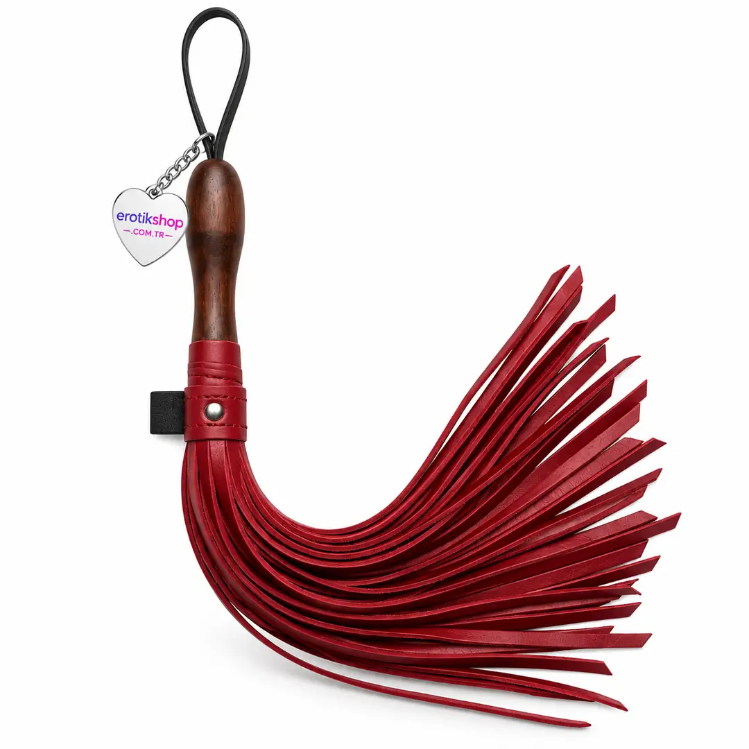 The Fetish Fantasy Series Whip Fetiş Kırbaç-Kırmızı