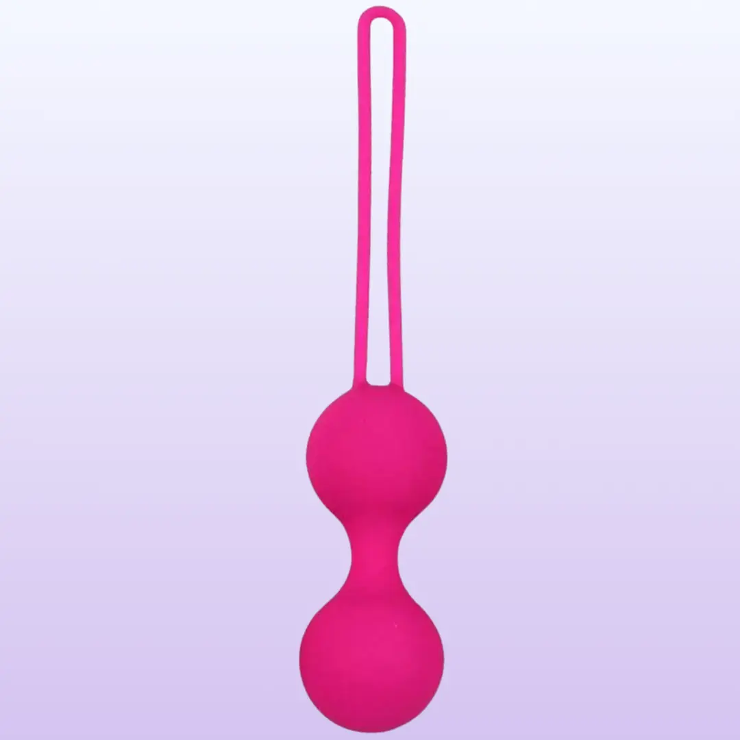 The Kegel Balls Exercisers Metal Ağırlıklı Kegel Egzersiz Topu-Pink