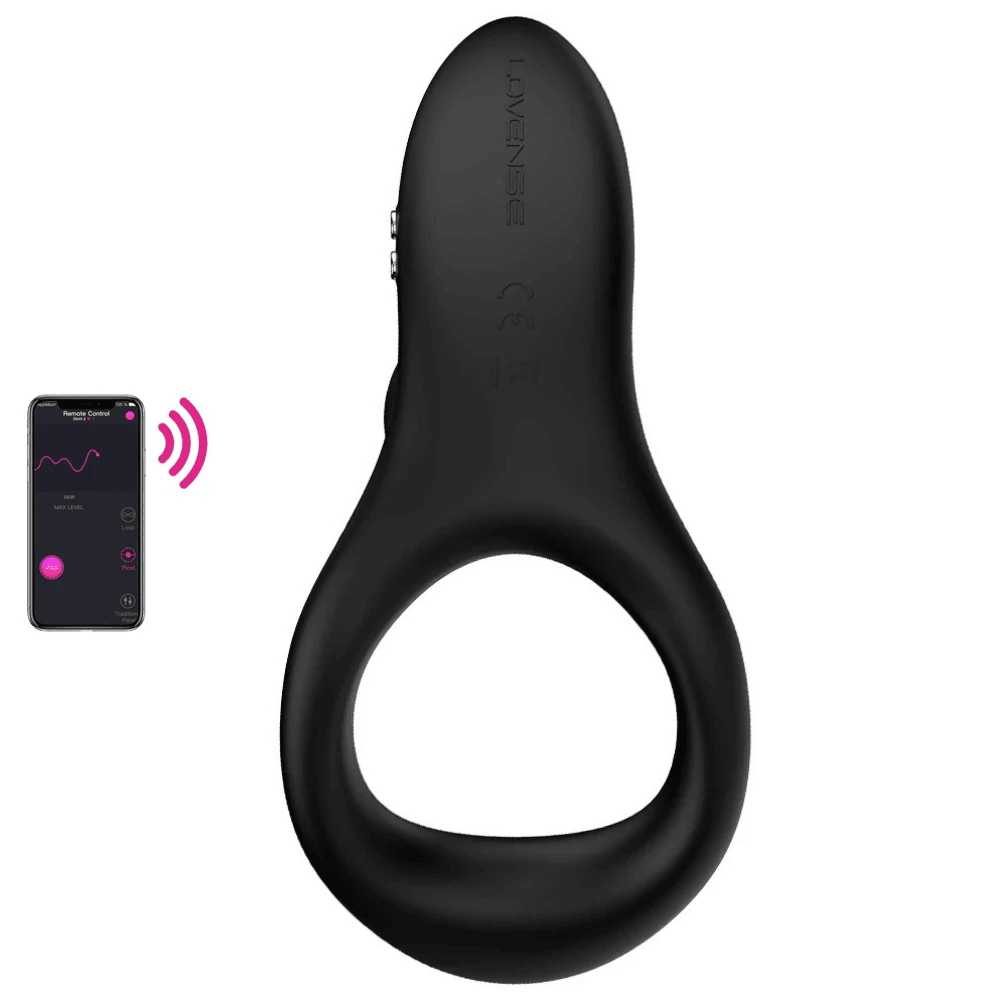 Lovense Diamo Phone Control Cock Ring Telefon Kontrollü Penis Halkası