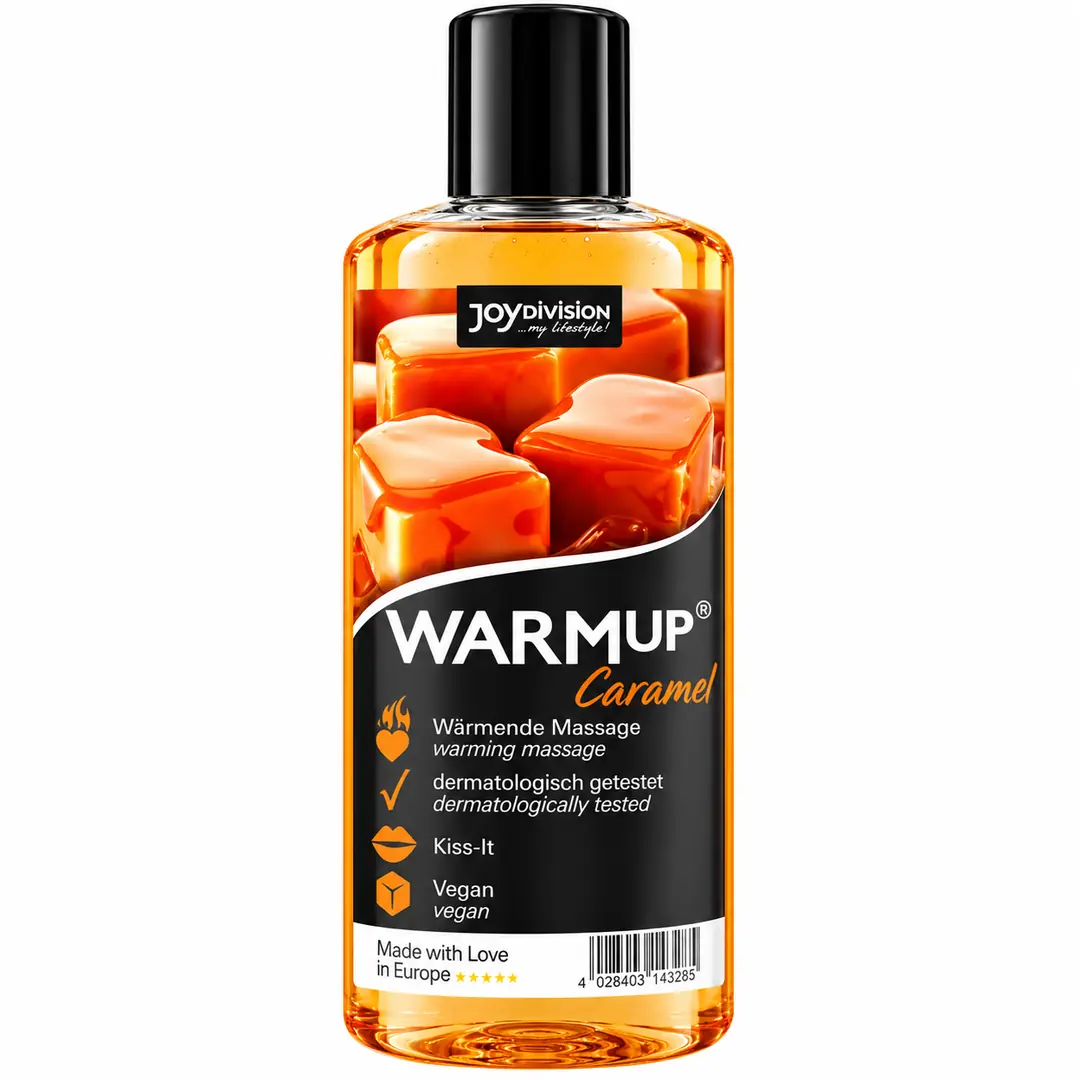 Joy Division WarmUp Karamel Aromalı Kayganlaştırıcı Jel 150 Ml.