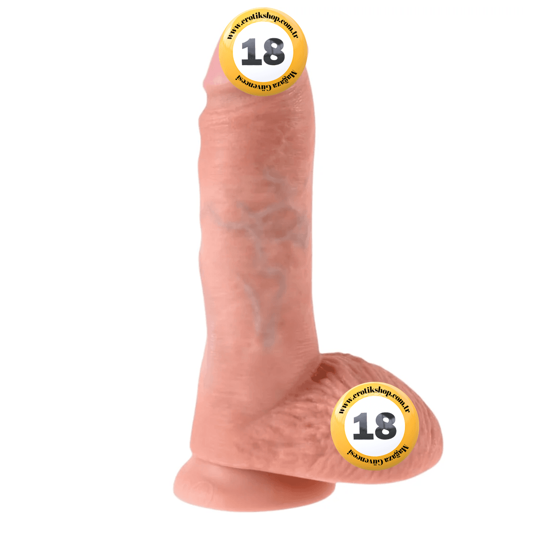 Pipedream King Cock 7 Inch Cock With Balls Amerikan Realistik Penis