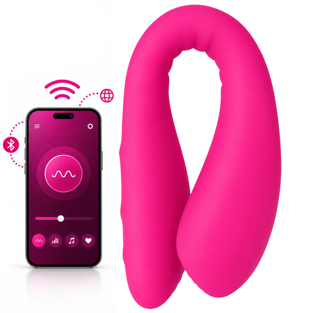 Lovense Dolce Quake App Çift Etki Telefon Konntrollü Couples Partner Vibratör