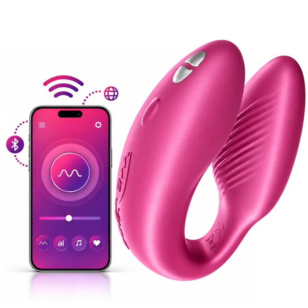 We-Vibe Chorus Çiftlere Özel Telefon Kontrollü Vibratör - Pink