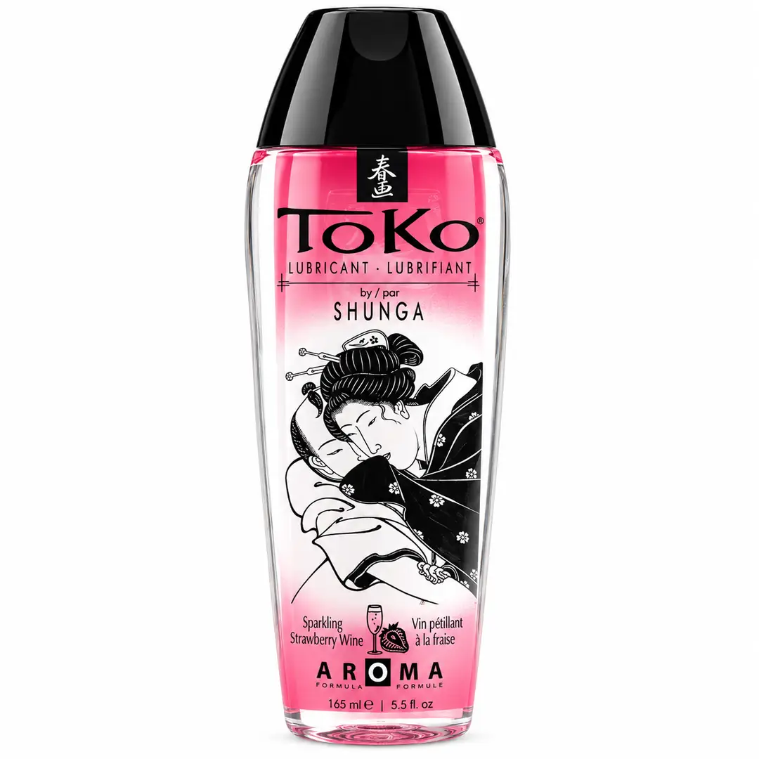 Shunga Toko Aroma Lubricant Gel Çilek Aromalı Kayganlaştırıcı Jel 165 Ml.