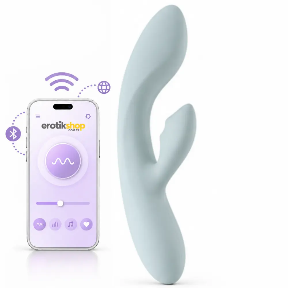 Svakom Chika Telefon Kontrollü Isıtmalı Rabbit Vibratör