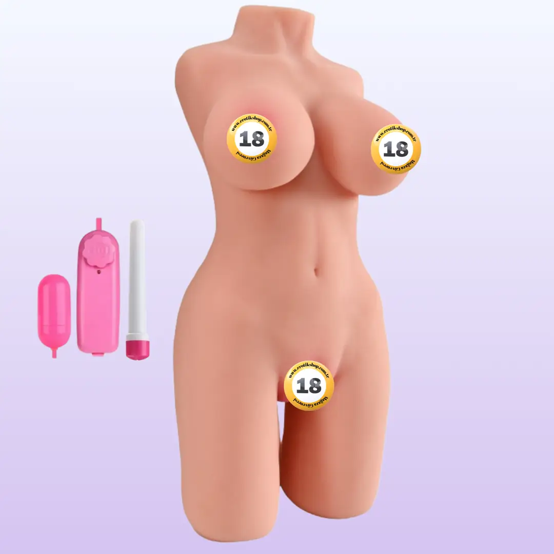 The Masturbation Man Join Isıtmalı ve Titreşimli Yarım Vücut Mastürbatör 8 Kg.