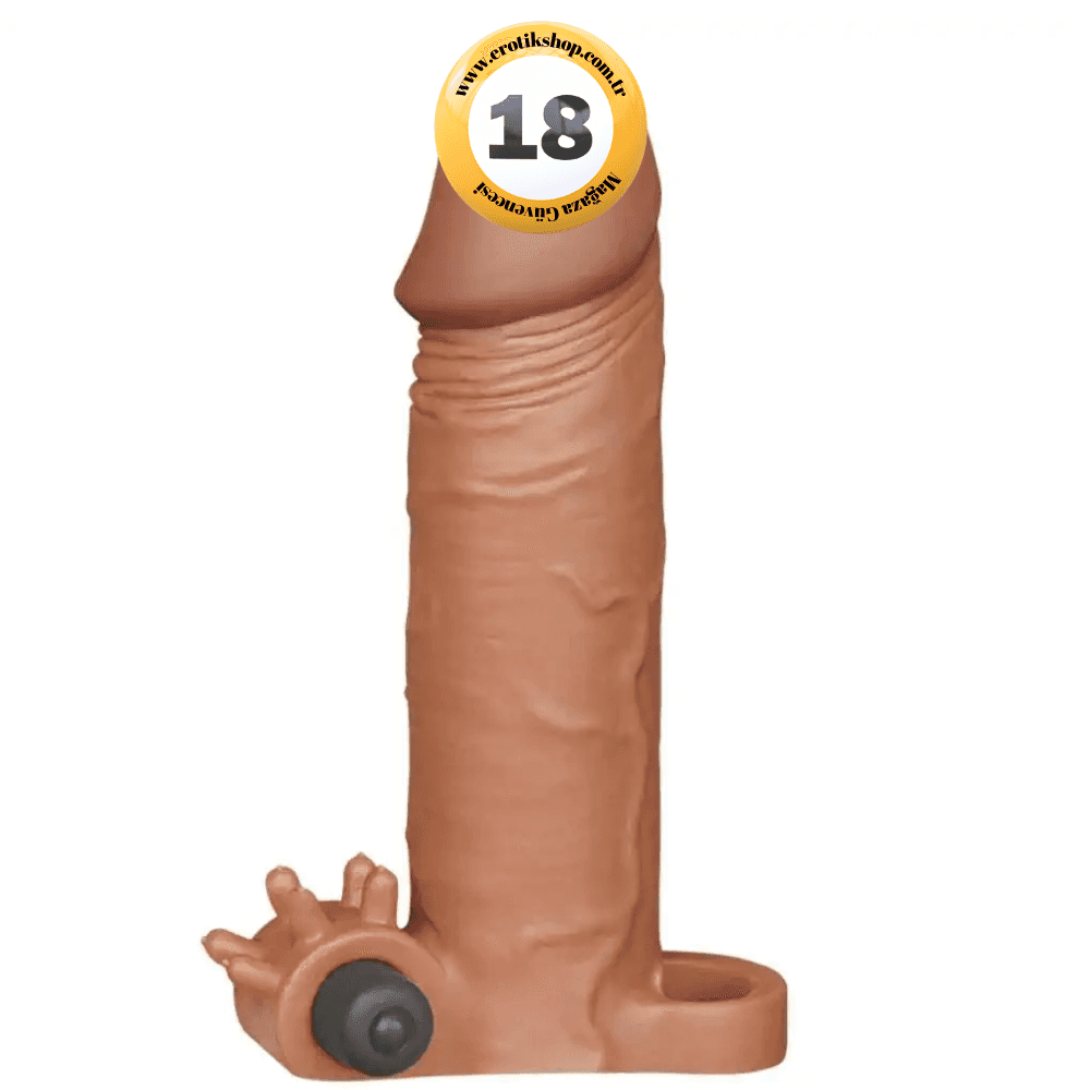 Lovetoy Pleasure X-Tender Vibrating Sleeve Titreşimli Penis Kılıfı LV1062B