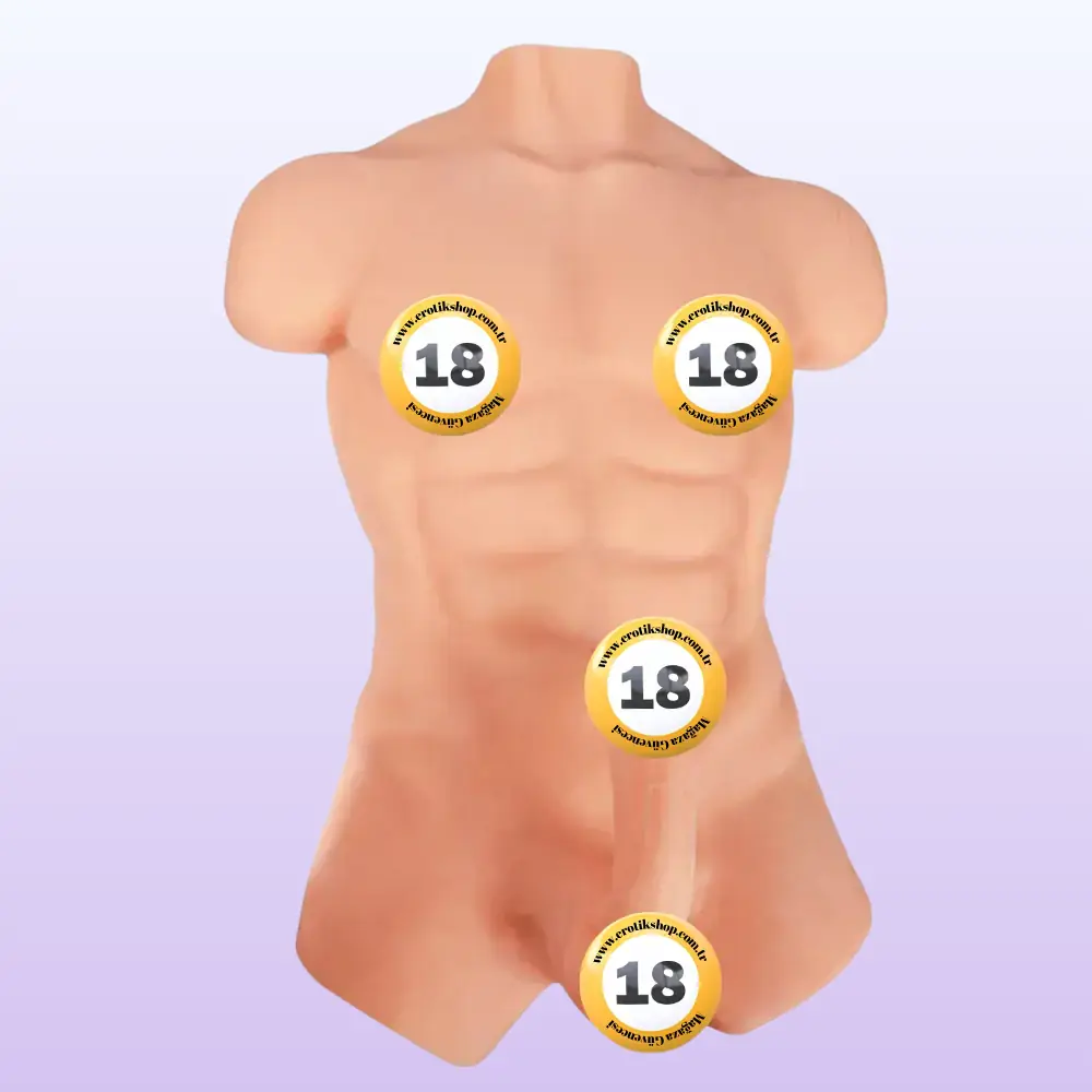 Xise Jack Jones Realistik Silikon Vücut Erkek Masturbator XS-MA30009