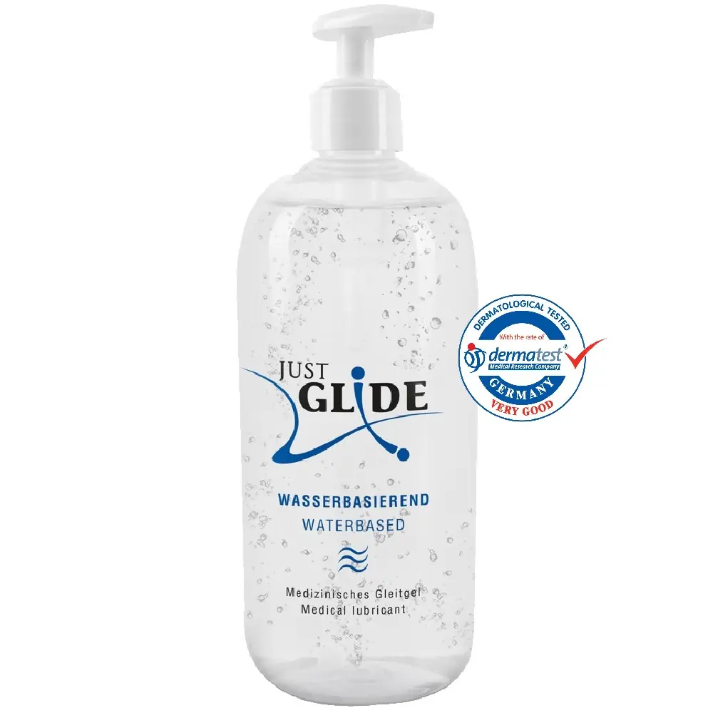 Just Glide Medical Lubricant Gel Su Bazlı Kayganlaştırıcı Jel 500 Ml.