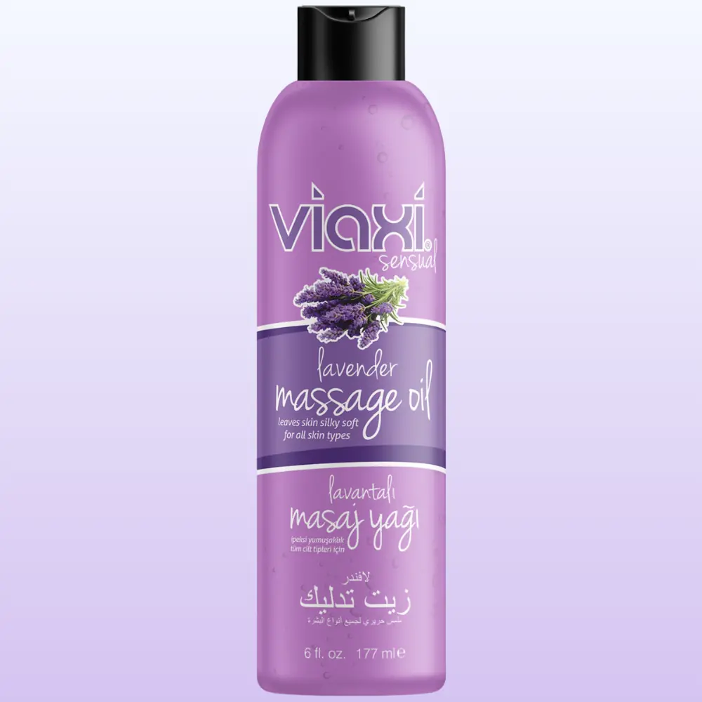 Viaxi Lavender Massage Oil Rahatlatıcı Etkili Lavantalı Masaj Yağı 177 Ml.