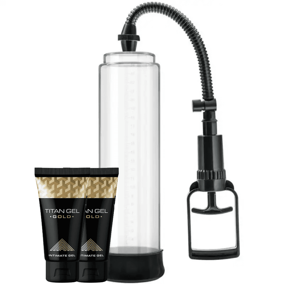 Canwin World Men’s Pump Titan Jel Paketli Dijital Penis Pompası Seti