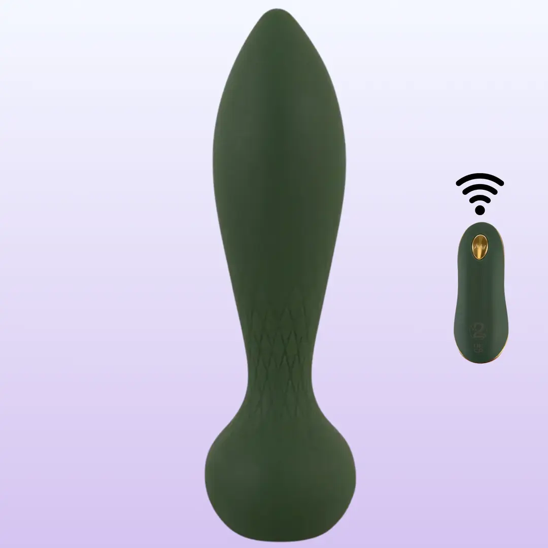 Emerald Love Luxurious Uzaktan Kumandalı Anal Titreşimli Plug