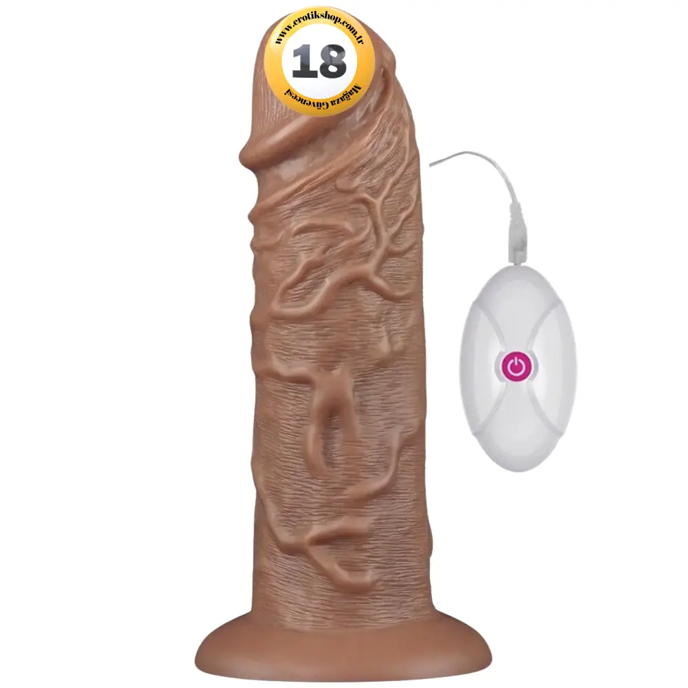 Lovetoy Realistic Chubby Vibrating Dildo 26.6 cm Büyük Realistik Penis LV111120
