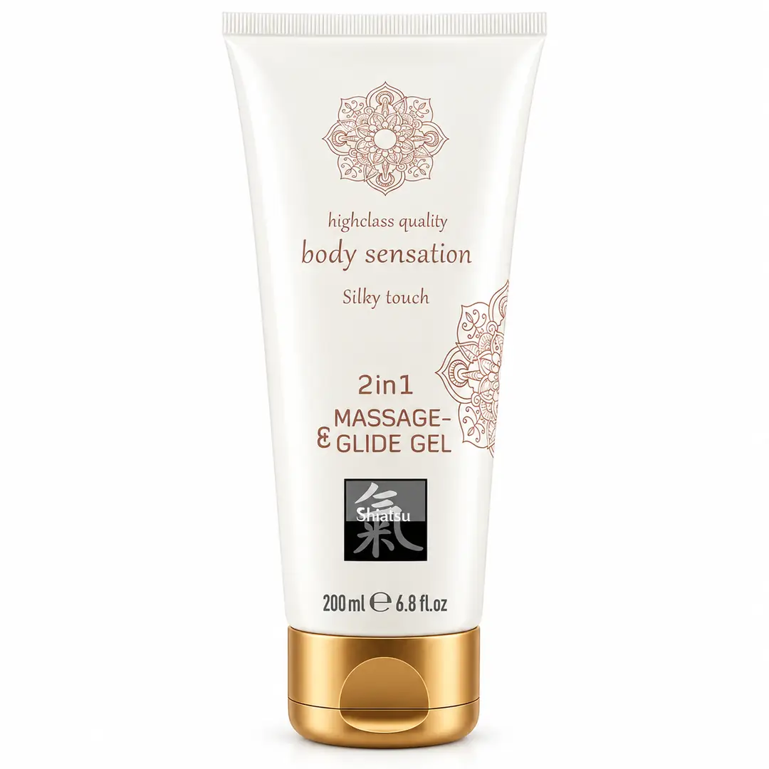 Hot Shiatsu Massage & Glide Gel 2in1 Silky Touch Kayganlaştırıcı Jel