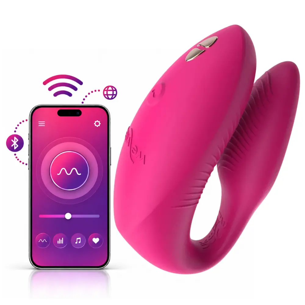 We-Vibe Chorus Pro Uzaktan Kumandalı ve Telefon Kontrollü Couples Vibratör-Pink