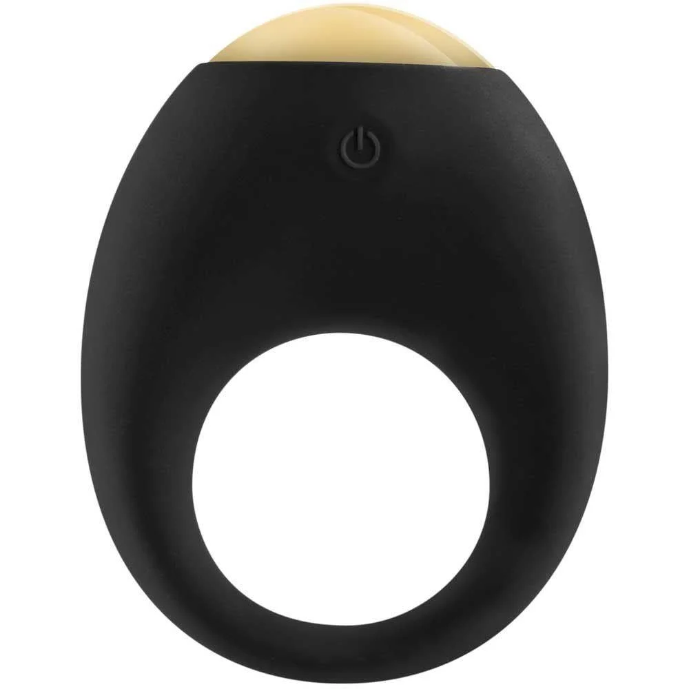 ToyJoy Luz Eclipse Vibrating Cock Ring Titreşimli Penis Yüzüğü-Black