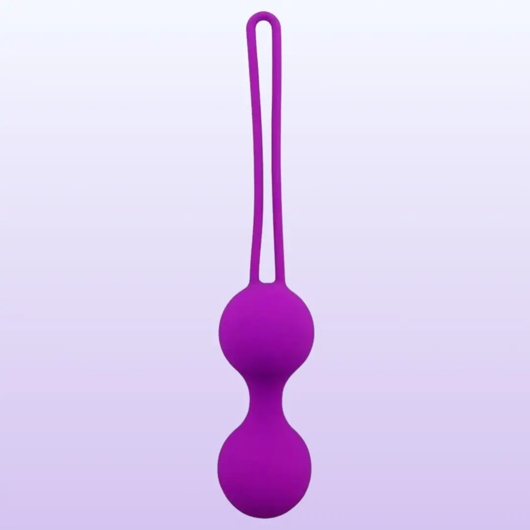 The Benwa Balls Metal Jiggle Balls Kegel Top-D.Purple