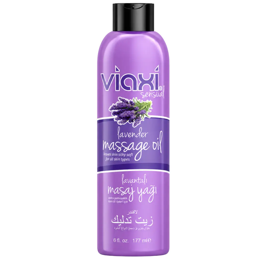 Viaxi Lavender Massage Oil Rahatlatıcı Etkili Lavantalı Masaj Yağı 177 Ml.
