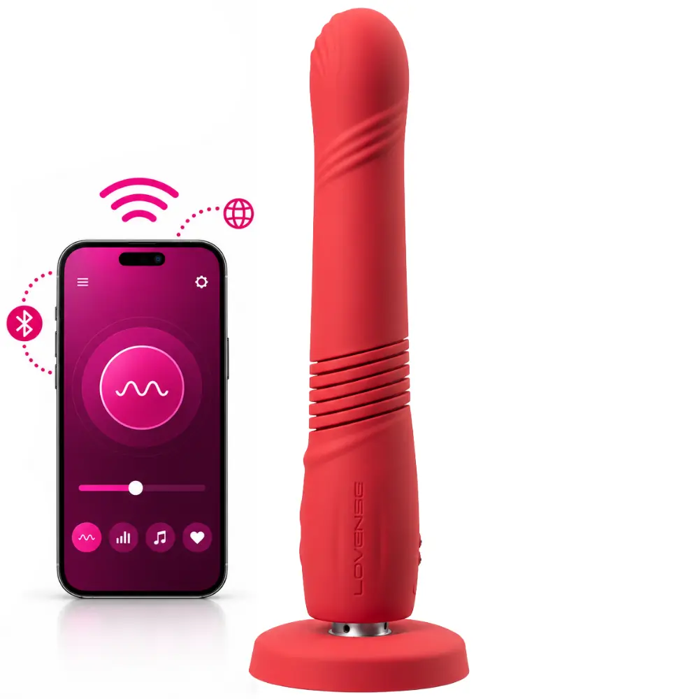 Lovense Gravity Telefon Kontrollü İleri Geri Hareketli Vibratör