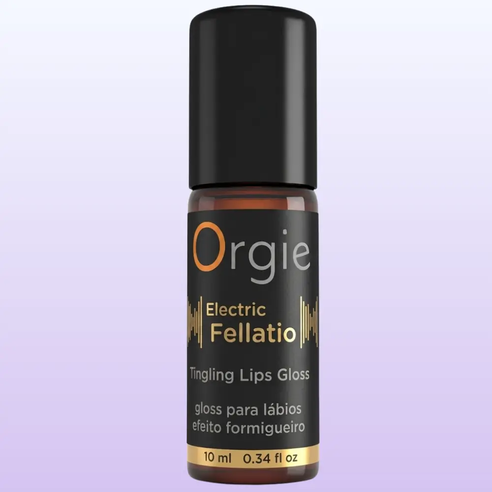 Orgie Electric Fellatio Tingling Lip Gloss 10 ml. Oral Seks Jeli