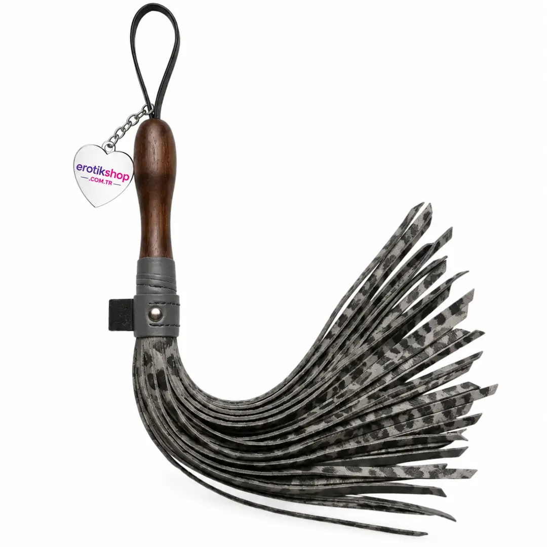The Fetish Fantasy Series Whip Fetiş Kırbaç-Leopar