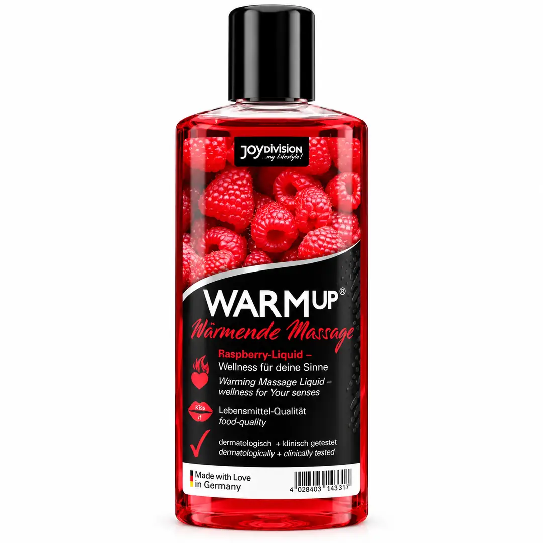 Joy Division WarmUp Ahududu Aromalı Kayganlaştırıcı Jel 150 Ml.