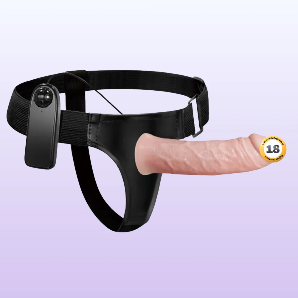 Baile Ultra Passionate Titreşimli Kemerli İçi Boş Penis BW-022050