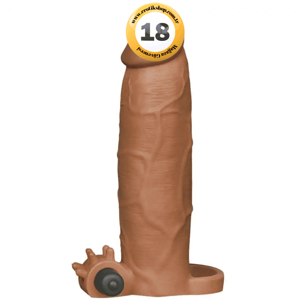 Lovetoy Pleasure X-Tender Vibrating Sleeve Titreşimli Penis Kılıfı LV1066B