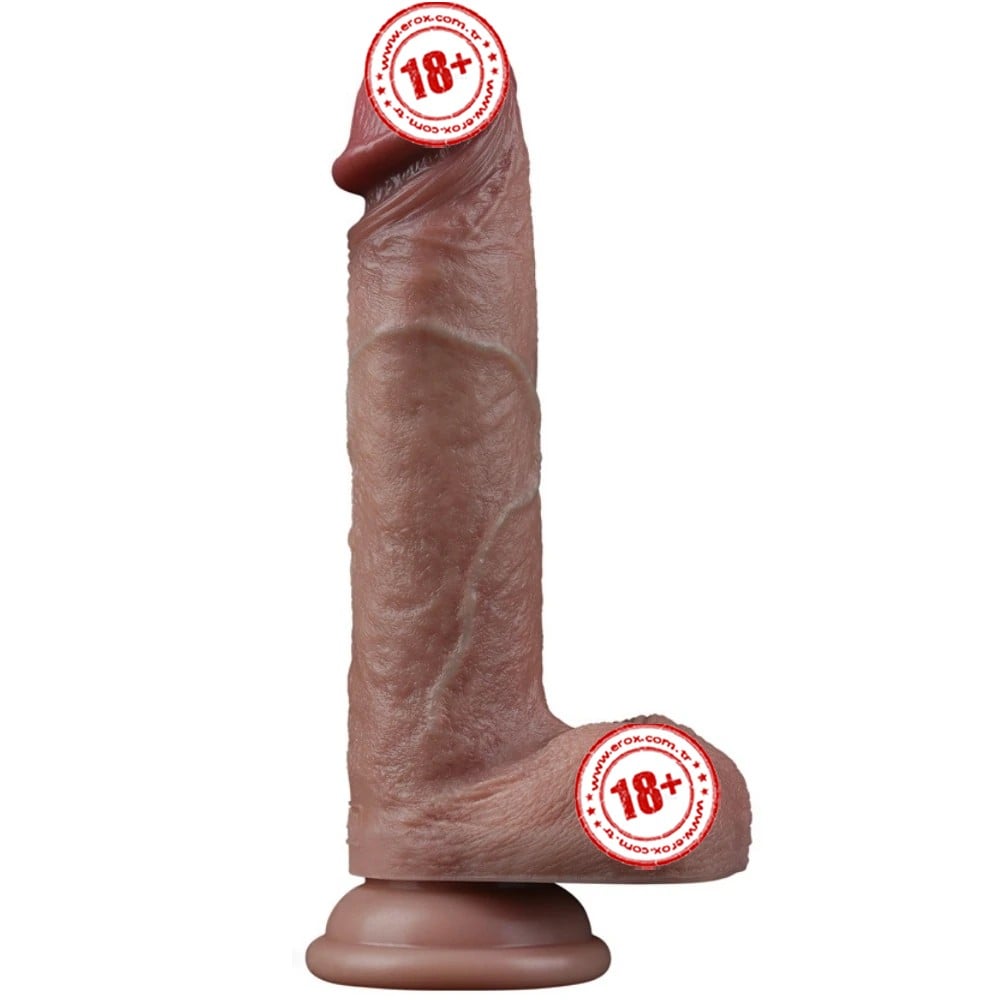 Lovetoy Dual Layered Silicone Cock 19.5 Cm Realistik Penis LV411042
