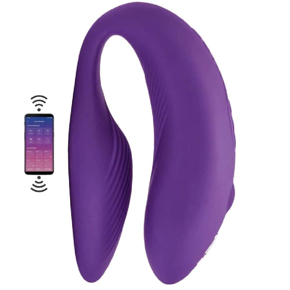 We-Vibe Chorus Çiftlere Özel Telefon Kontrollü Vibratör - Purple