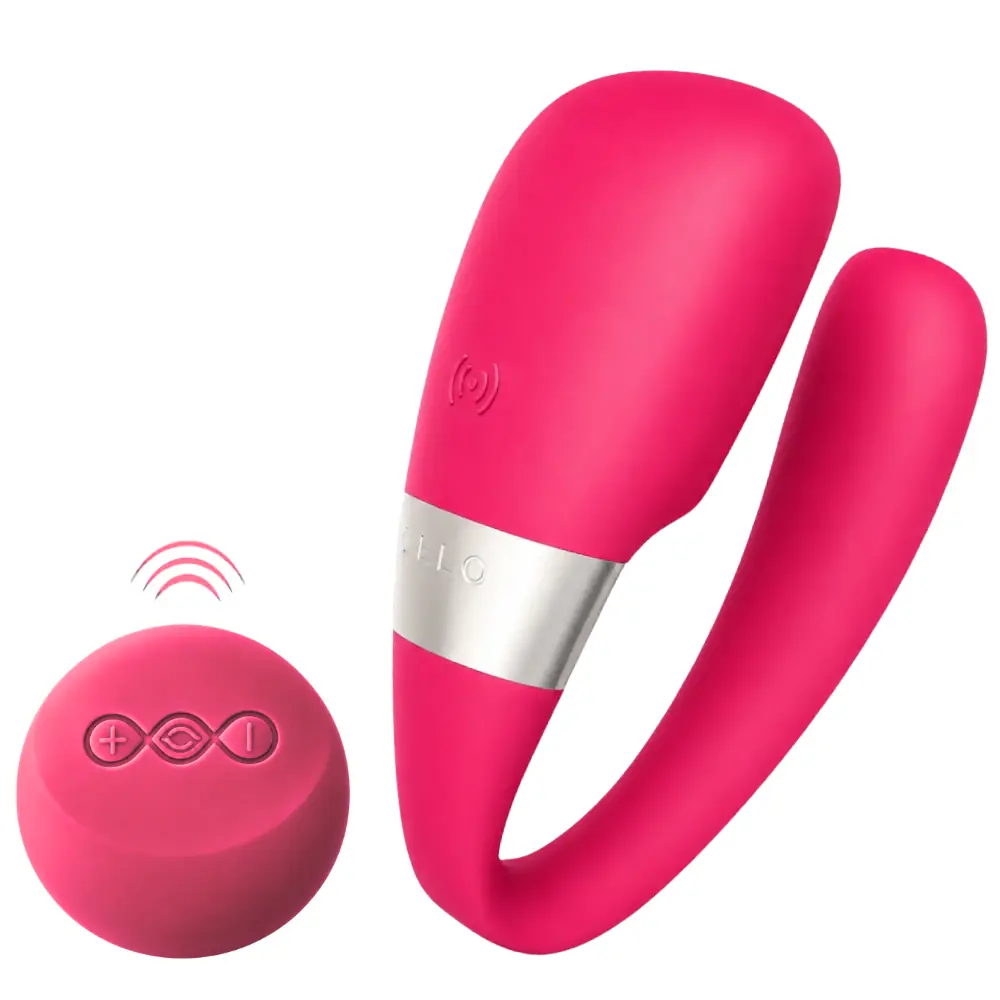 Lelo Tiani 3 Uzaktan Kumandalı Çiftlere Özel Partner Vibratör-Cerise