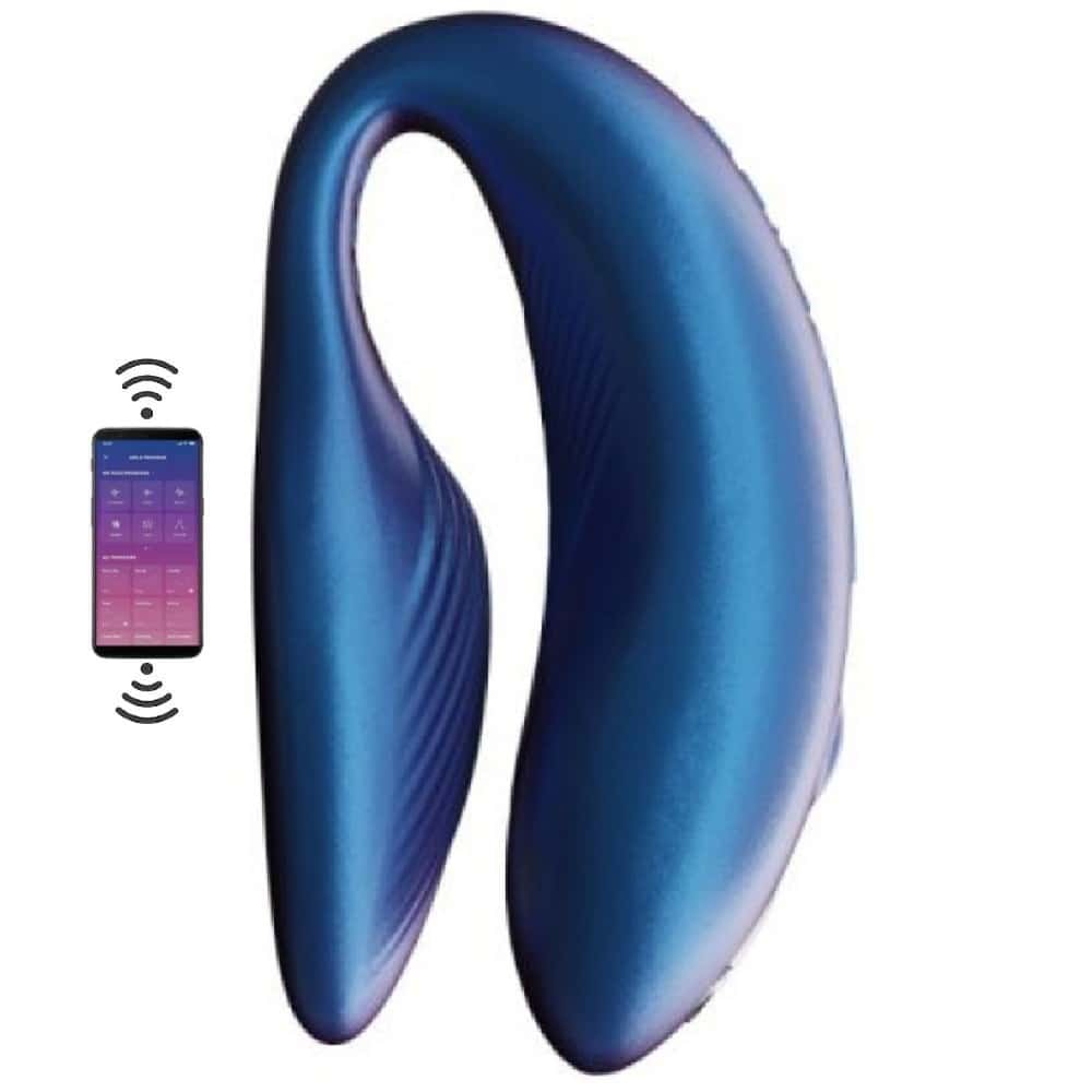 We-Vibe Chorus Çiftlere Özel Telefon Kontrollü Vibratör - Cosmic Blue