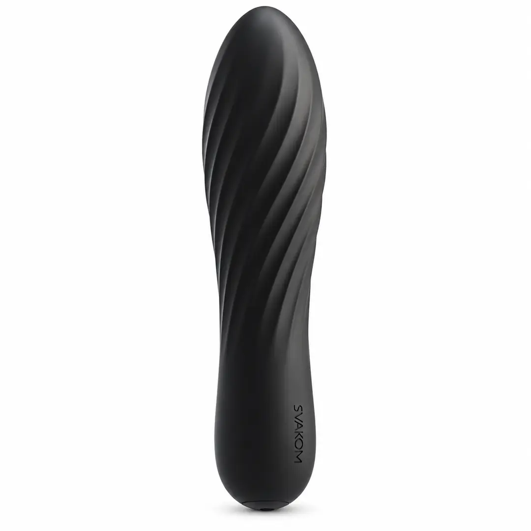 Svakom Tulip 10 Modlu Güçlü Mini Vibratör-Black