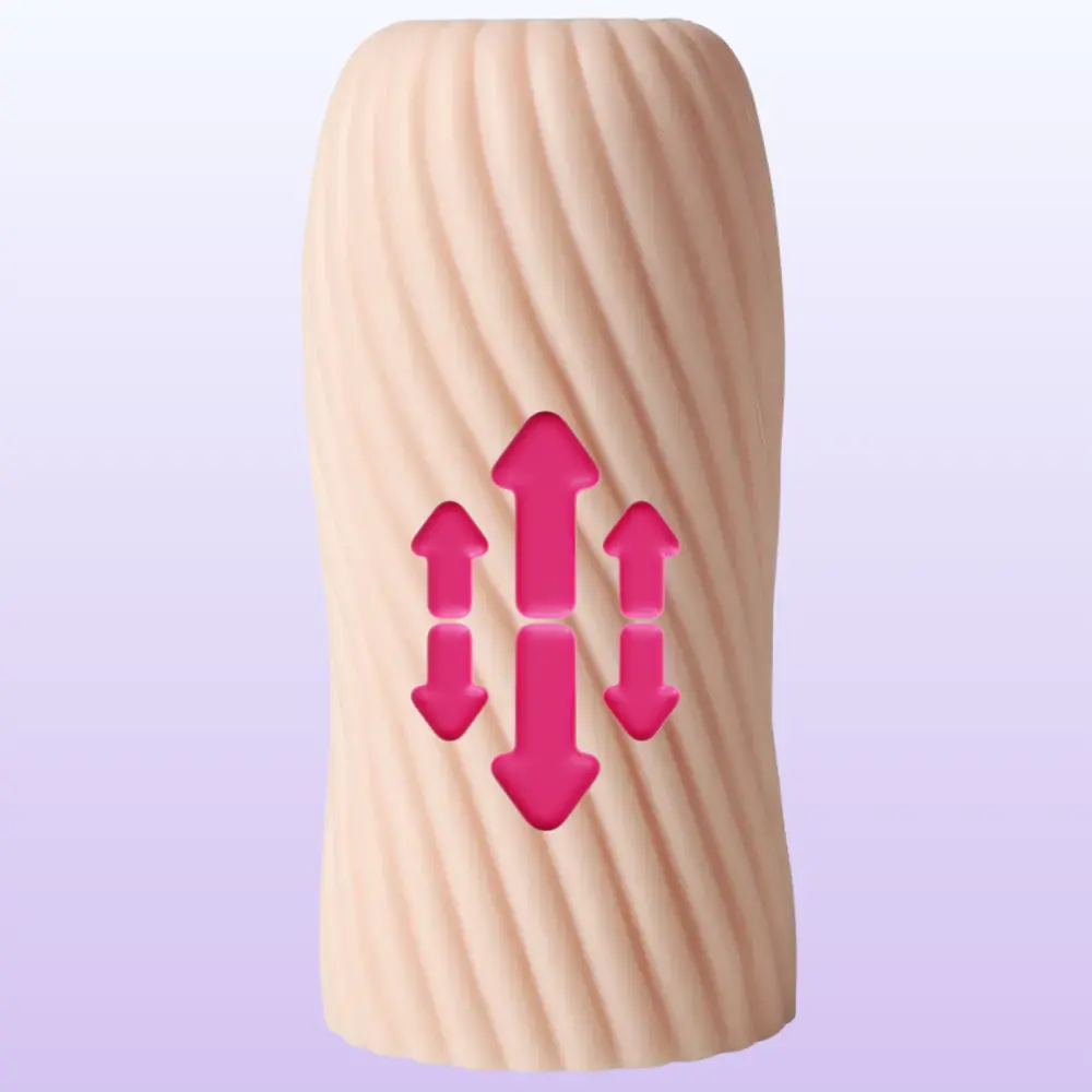 Shequ Amber Sucking Vibration Emişli ve Titreşimli Vajina Masturbator SQ-MAS60135