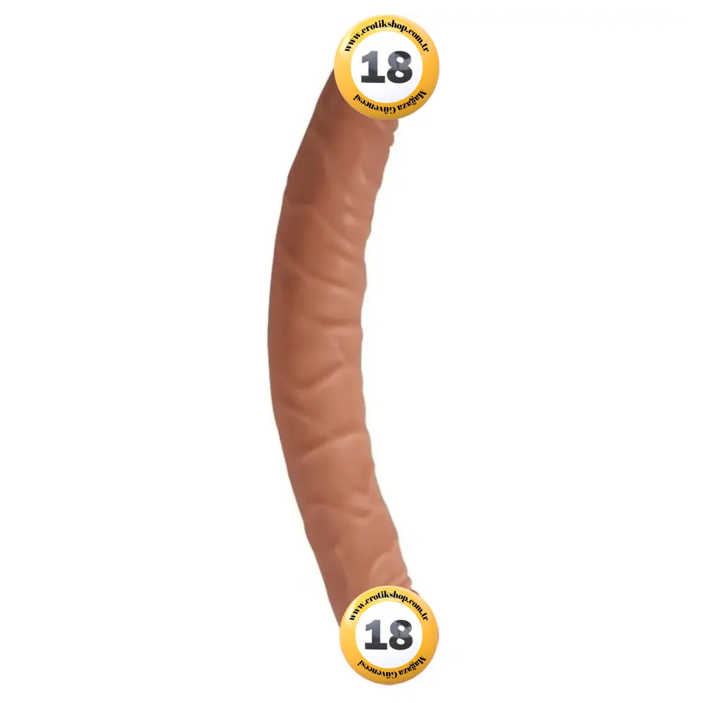 Xise Dildo Series Lester 33 Cm Çift Taraflı Realistik Penis