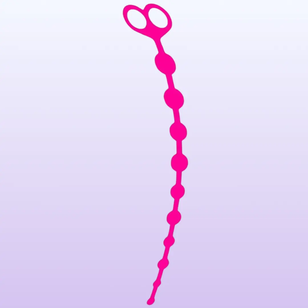 The Anal Fantasy These Perfect Yumuşak Silikon Alıştırıcı Anal Boncuk-Pink