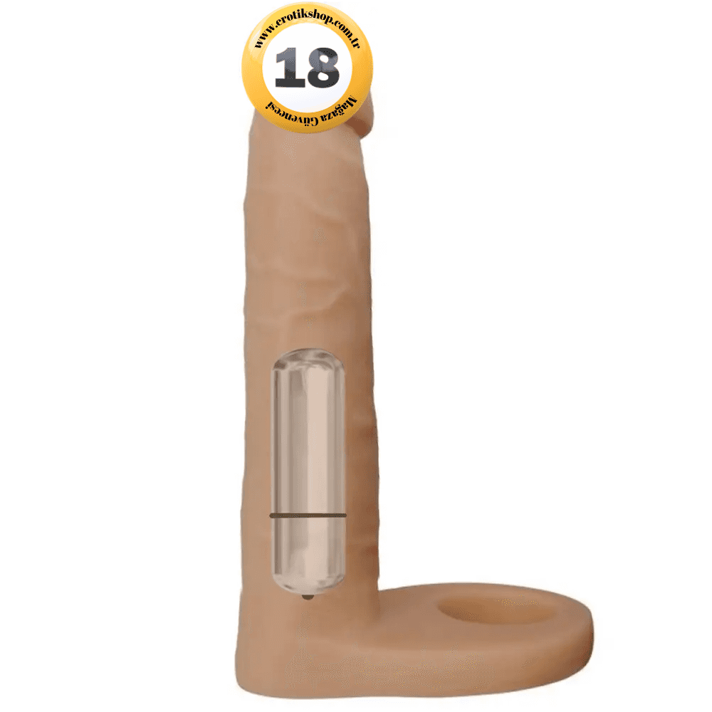 Lovetoy The Ultra Soft Double 15.8 cm Titreşimli Anal Penis LV1132