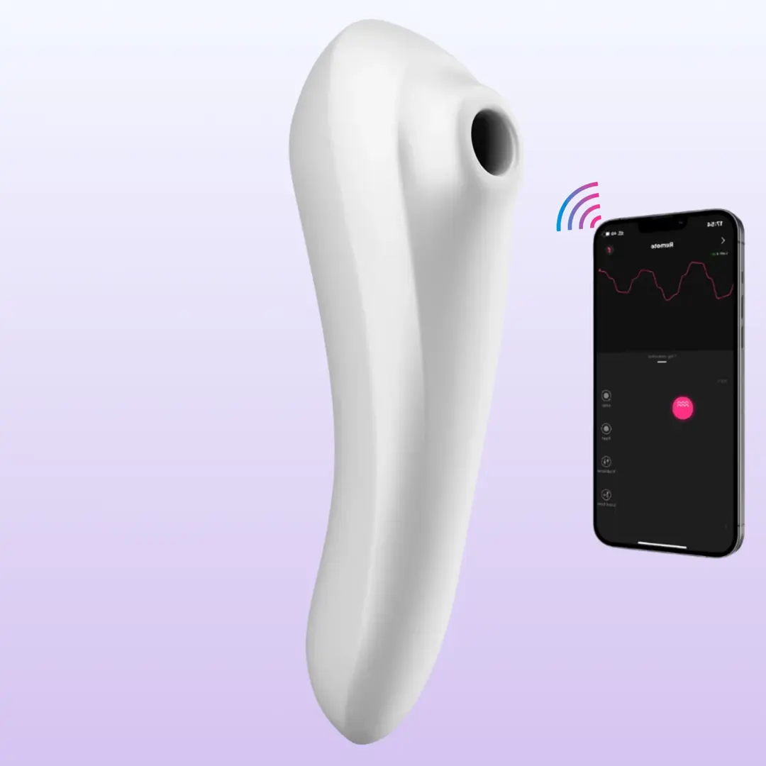 Satisfyer Dual Pleasure Telefon Kontrollü Emiş Güçlü Vibratör
