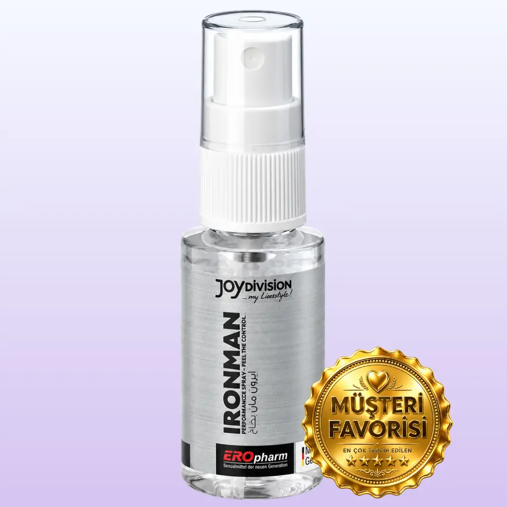 Joy Division İronman Performance Spray Feel The Control Penis Spreyi