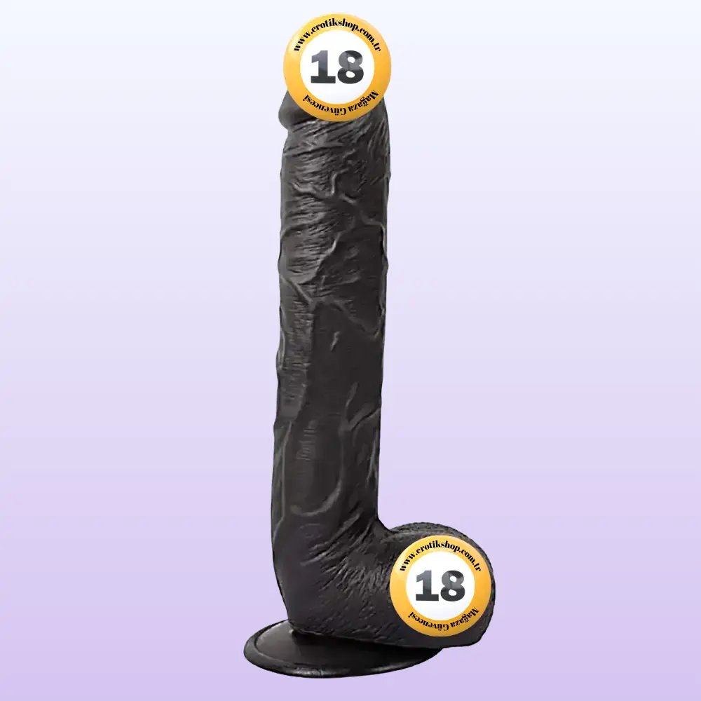 Xise Dildo Series Optimus 26 Cm Büyük Realistik Penis XS-WBC10028-Black