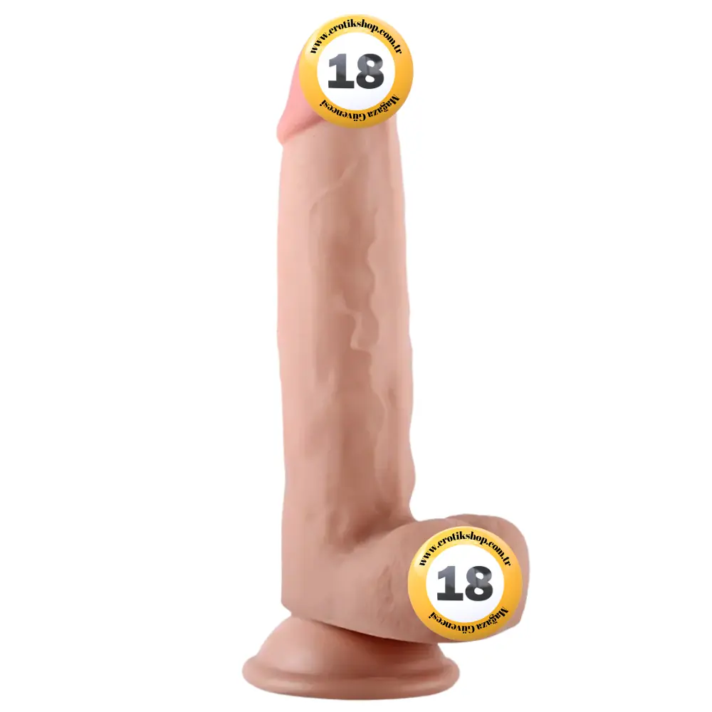 Lovetoy Sliding Skin Hareketli Deri Özellikli 20 Cm Realistik Penis