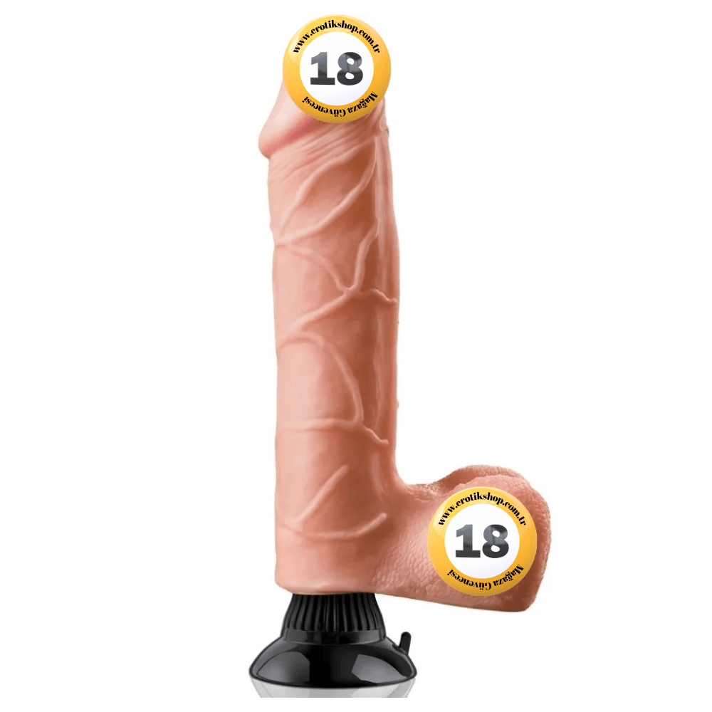 Pipedream Real Feel Deluxe No:11 27 Cm Titreşimli Realistik Penis