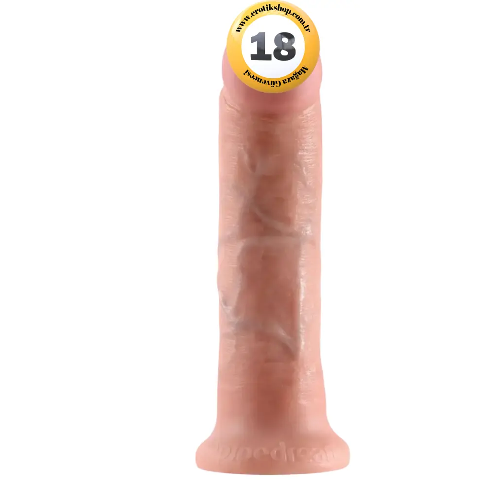 Pipedream King Cock 20 Cm Amerikan Realistik Dildo - Cock8-Flesh