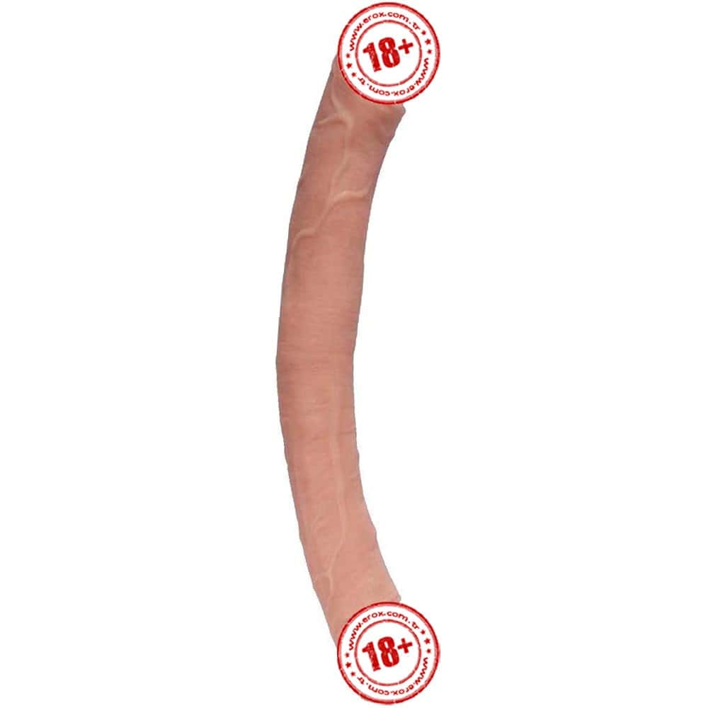 Shequ Dildo Series Elvis 30 Cm Çift Taraflı Realistik Penis