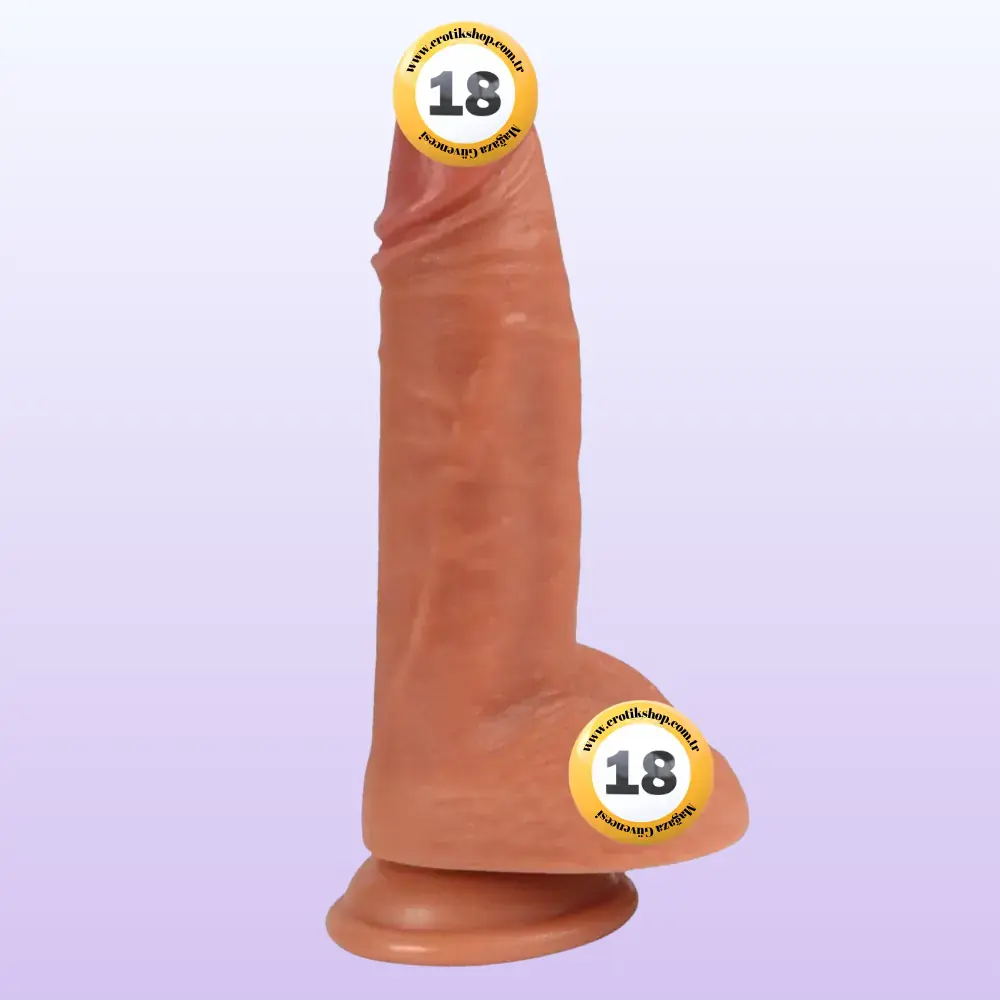 Shequ Dildo Series Castiel's Natural Doku 19 Cm Realistik Penis SQ-WBD10008