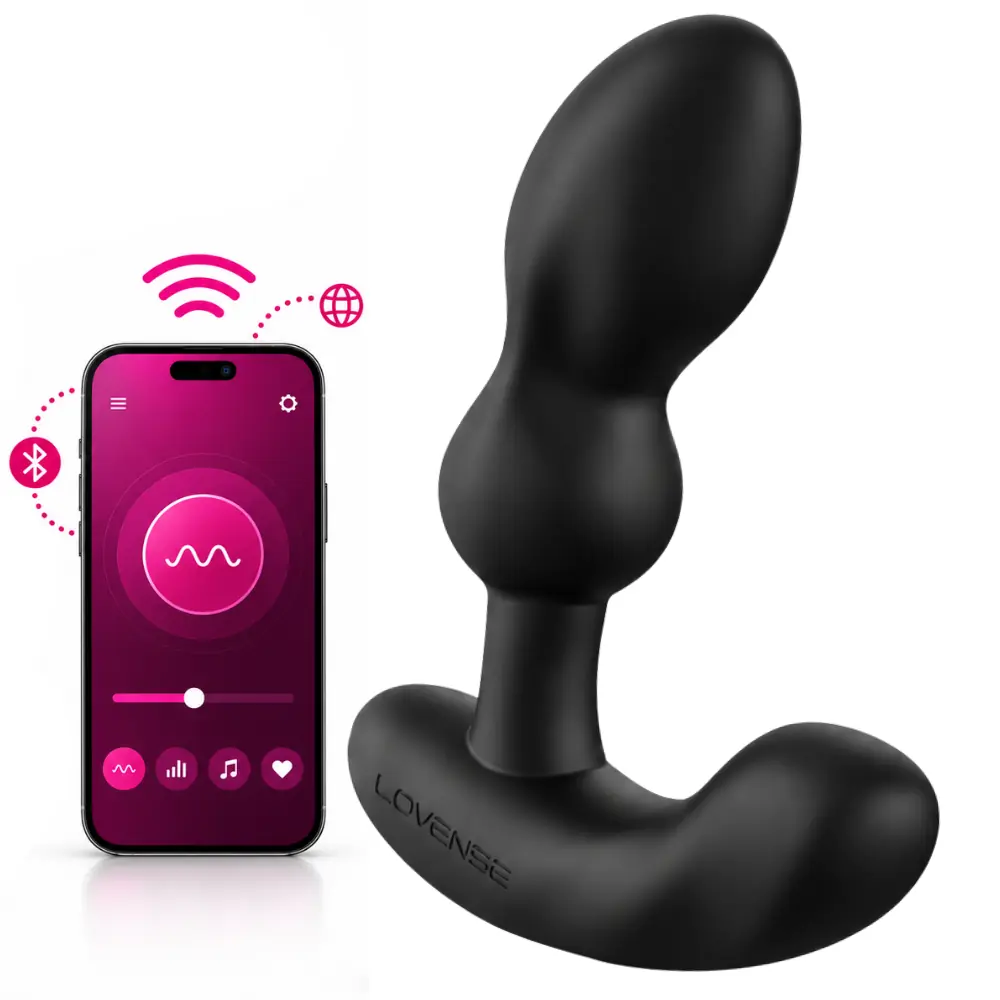 Lovense Edge 2 Telefon ve Tablet Kontrollü Prostat Massager