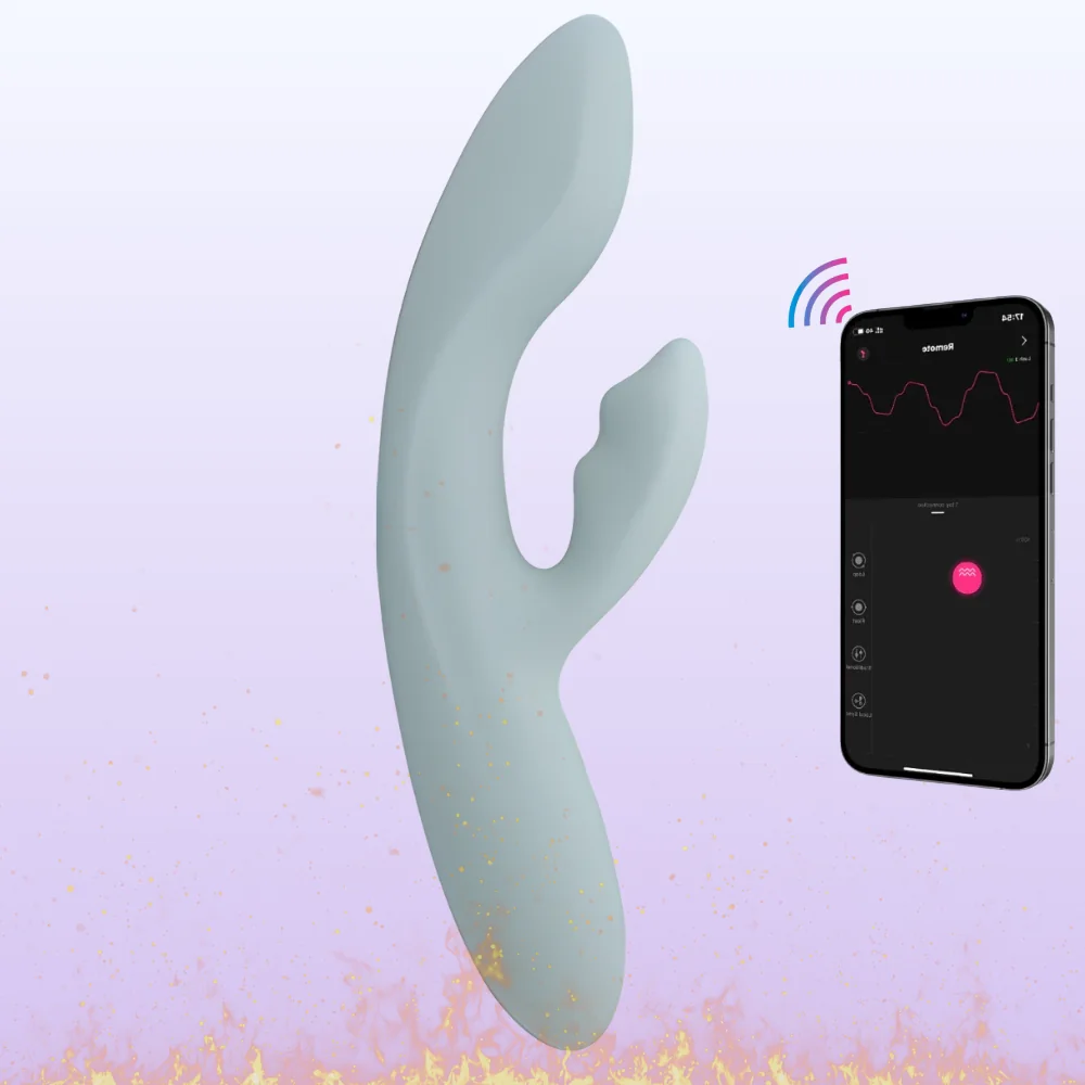 Svakom Chika Telefon Kontrollü Isıtmalı Rabbit Vibratör